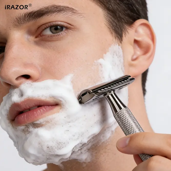 Rasoir de sécurité à double tranchant iRAZOR