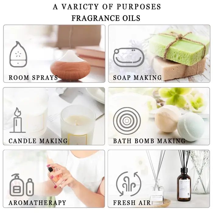 PHATOIL 1 pièces huile essentielle d'aromathérapie 30ml citron Eucalyptus lavande bergamote jasmin jiépro Rose vanille