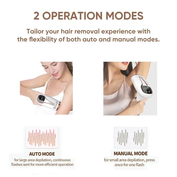 Épilateur laser de refroidissement pour femmes et hommes