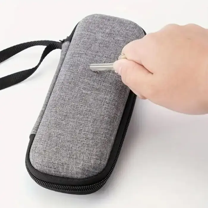Boîte de rangement pour rasoir masculin, sac de transport portable pour rasoir, étui étanche pour rasoir, antichoc pour rasoir Gillette pour hommes
