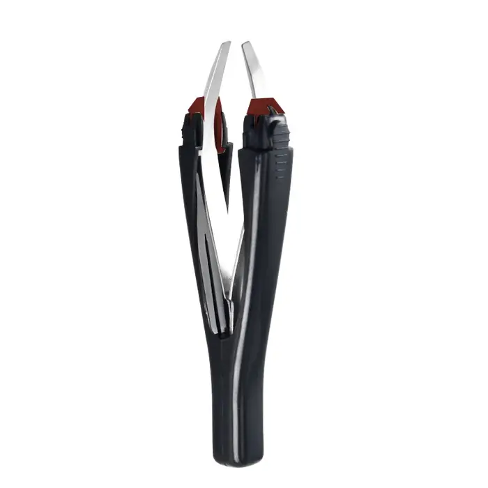 Pince à épiler pour sourcils, rétractable automatiquement, précision, pour l'élimination des poils d