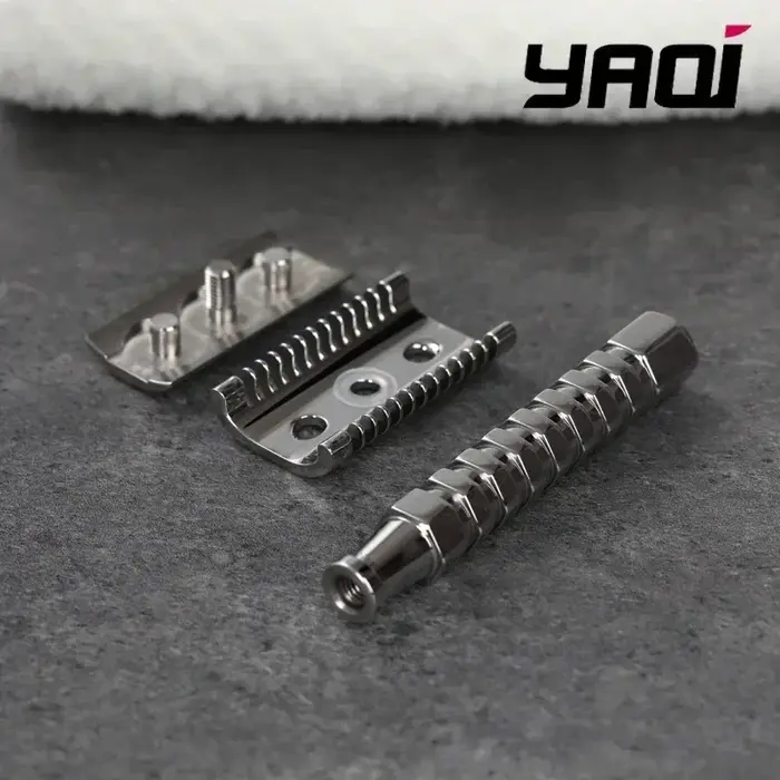 Rasoir de sécurité Yaqi Duomo en acier inoxydable 2026