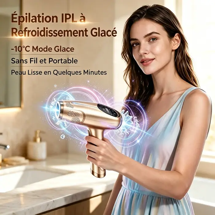 Épilateurs électriques permanents pour femmes, épilateur laser IPL facial féminin, rasoir électrique, épilateur laser pour femmes