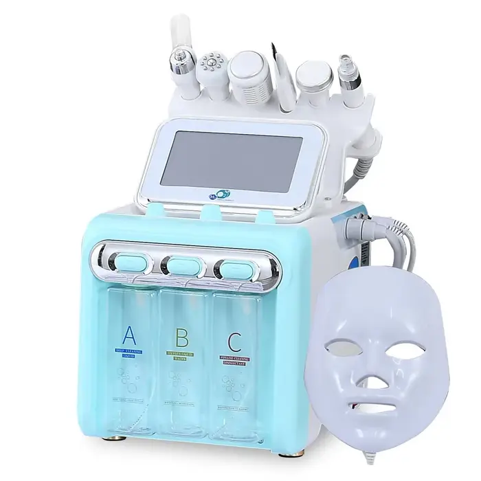 NOUVEAU Appareil de beauté professionnel 7 en 1 Hydro Facial Machine pour un nettoyage en profondeur