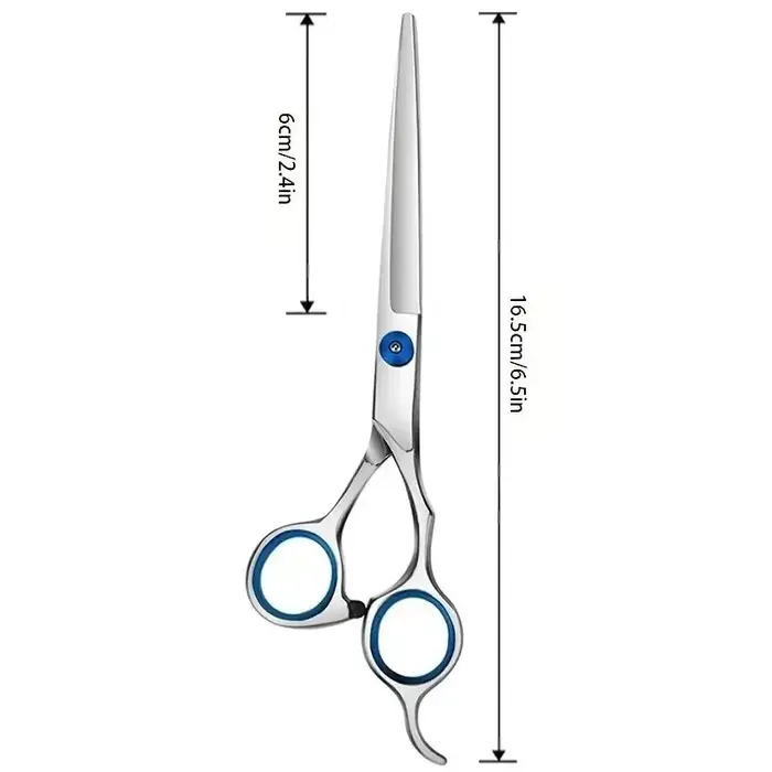 Ciseaux de coiffure professionnels en acier inoxydable