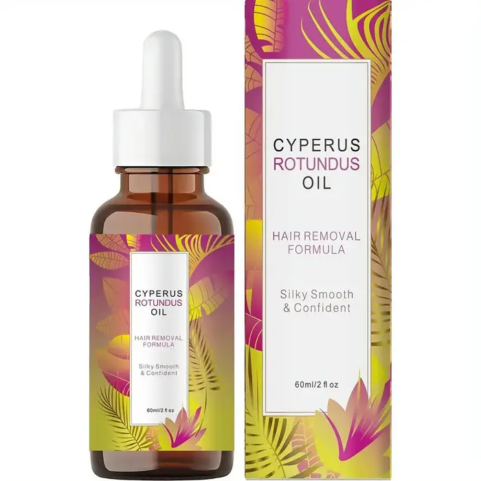 Huile de Cyperus Rotundus pour l'épilation, 3/2/1 pièces, douce, lisse, hydratation profonde, inhibi