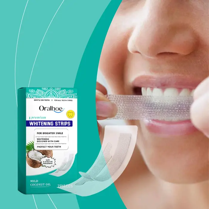 Bandes de blanchiment des dents