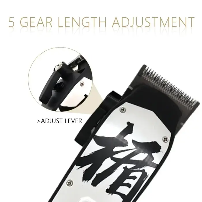 Madeshow-Tondeuse à cheveux professionnelle M10 + pour homme, barbier, 0mm, tondeuse à tête chauve,