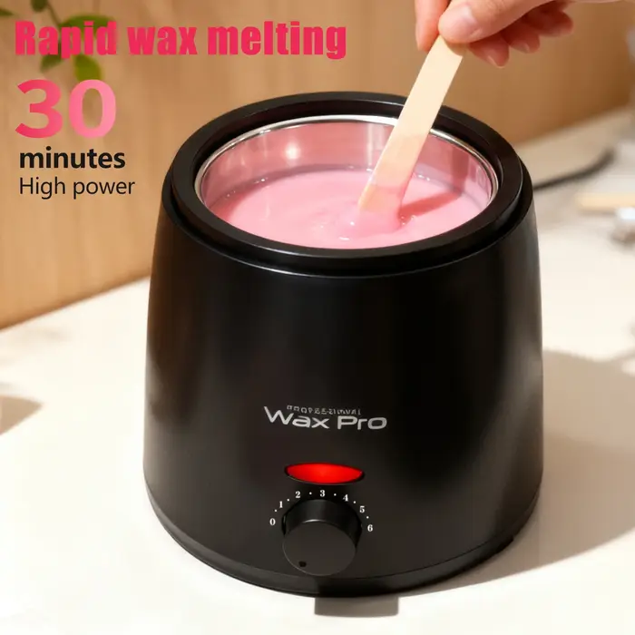 Chauffe-cire/Pot de fusion de cire – Chauffage rapide – Convient à l'épilation à domicile sur le visage