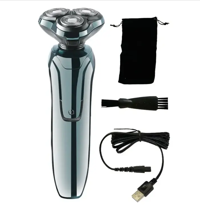 Rasoir électrique rasoir rotatif rasoir électrique tondeuse à barbe Rechargeable coupe de cheveux Ma
