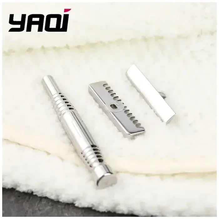 Rasoir de sécurité Romulus Open Comb YAQI, acier inoxydable 316 poli, lame AC à simple tranchant, rasage pour hommes