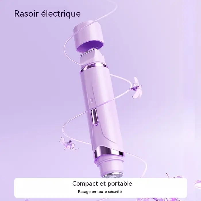 Mini rasoir électrique pour femme