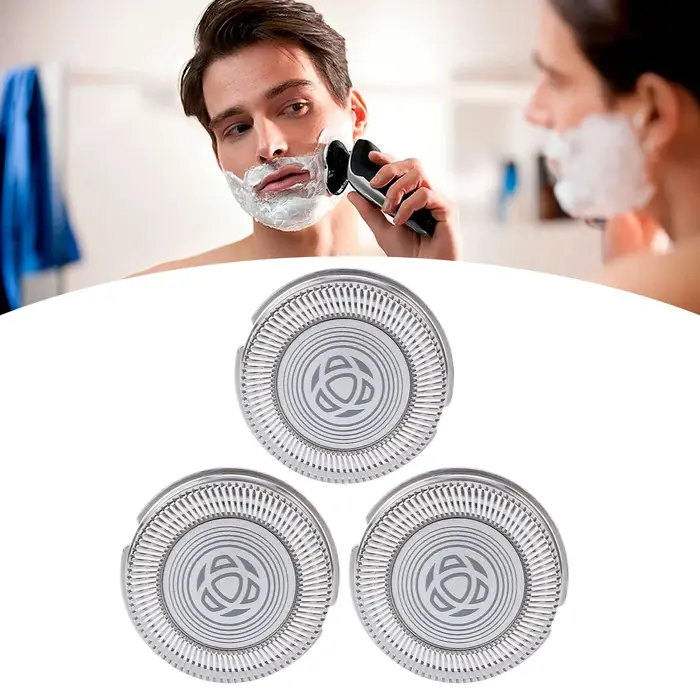 Tête de rasoir de rechange en acier inoxydable
