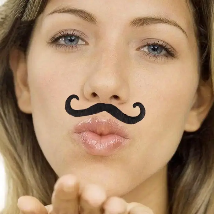 Fausse Moustache Longue Durée