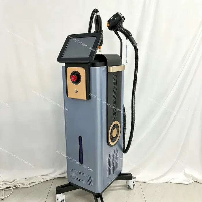 4000W Diode Laser 4 longueurs d'onde 755 808 940 1064nm Machine d'épilation permanente indolore pour le corps