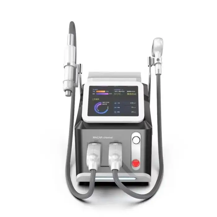 Machine Professionnelle d'Épilation au Laser à Diode 2 en 1, Appareil pour Retirer les Poils, Tatouage, Rajeunir la Peau, Spa, 808nm, Nd Yag