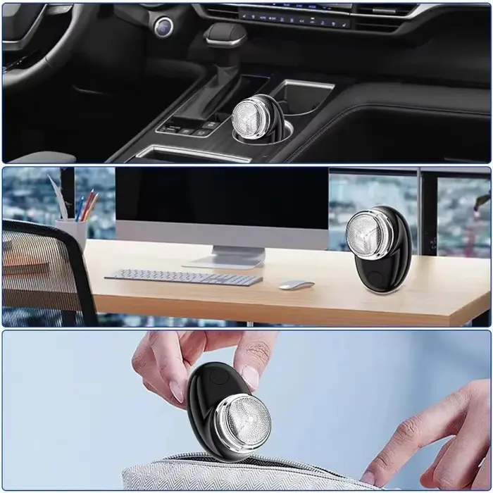 Rasoir électrique rechargeable portable pour homme