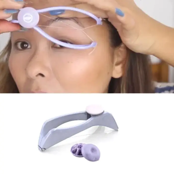 Mini épilateur Facial à filetage à ressort