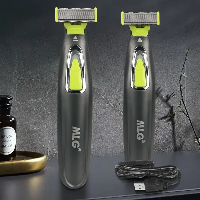 KVIFO MLG rasoir électrique pour hommes et femmes tondeuse complète Portable USB lame en forme de T