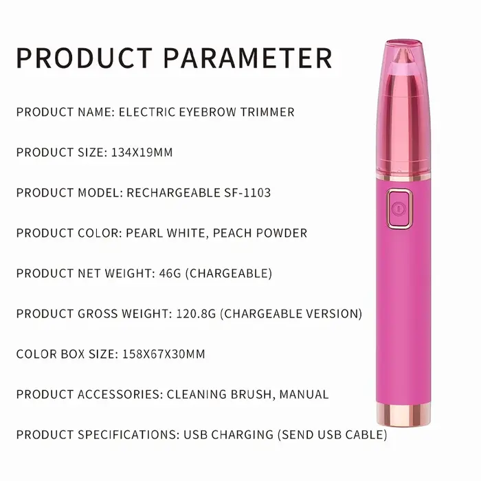 Rasoir de sourcils électrique Mini épilateur de sourcils épilation du visage pour dames Portable femmes indolore rasoir outil nouveau dans