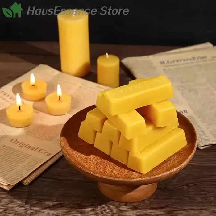 ※4/8 blocs de cire d'abeille pure
