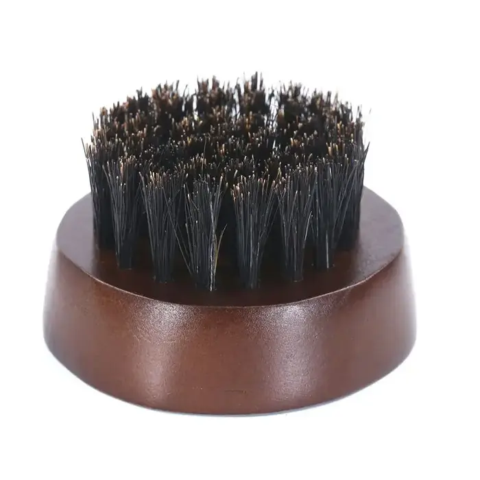 Brosse à barbe ronde pour hommes