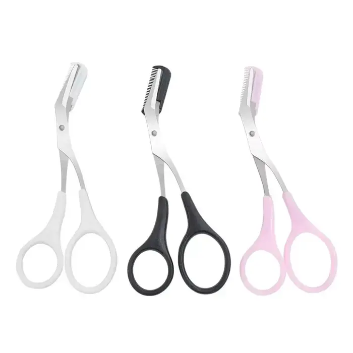 1/3 pièces rasoir de sourcils outils de maquillage ciseaux