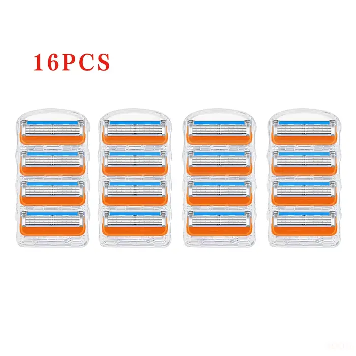16-64 lames de rasoir en acier inoxydable