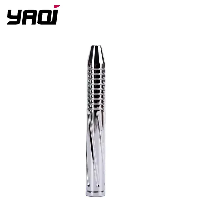 Manche de rasoir 2026 Yaqi BULLET en acier inoxydable poli