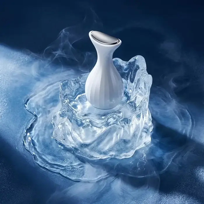 Masseur facial portable à froid glacé pour raffermir la peau