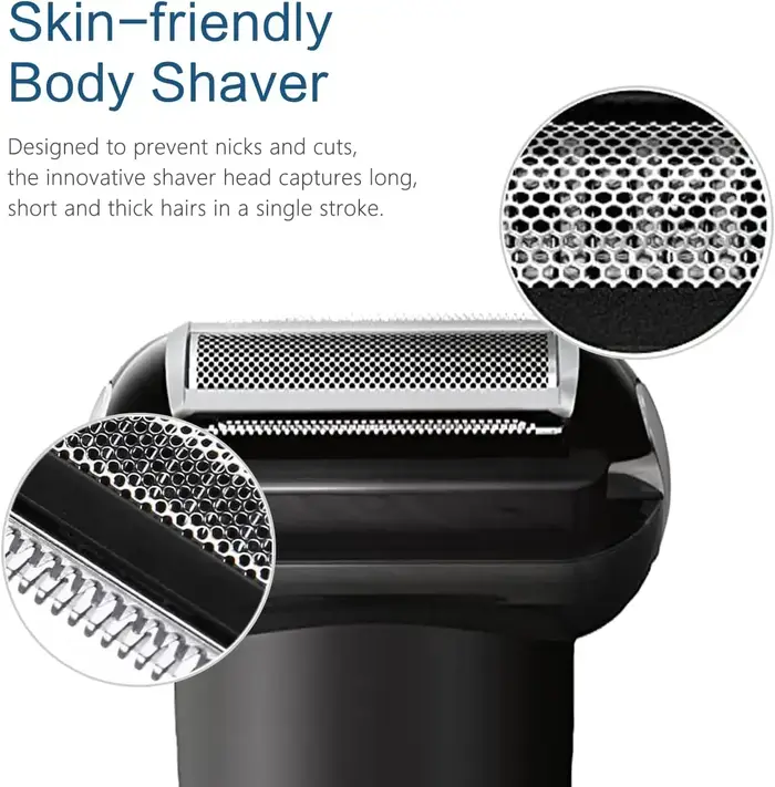 Tête de rechange pour tondeuse corporelle Philips Norelco Bodygroom