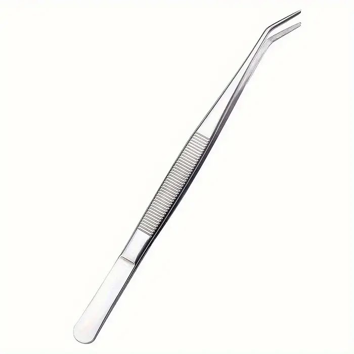 Pincettes polyvalentes en acier inoxydable, 1 pièce/2 pièces, parfaites pour les Nail Art, les crist