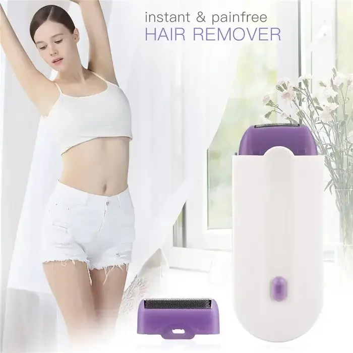 Rasoir électrique pour épilation au Laser, Rechargeable par USB, pour femmes, corps, visage, jambes, Bikini, doux, indolore, voyage à domicile, Portable