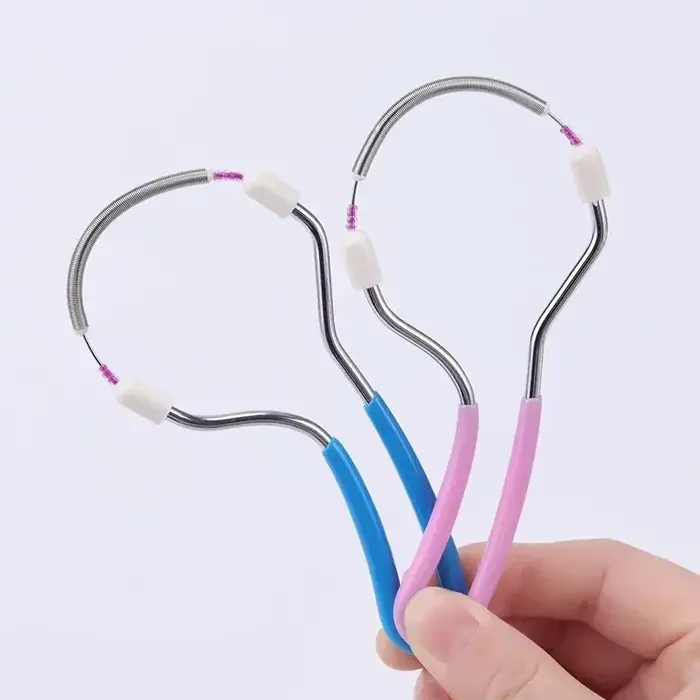 1PC Épilateur à ressort manuel sûr pour femme