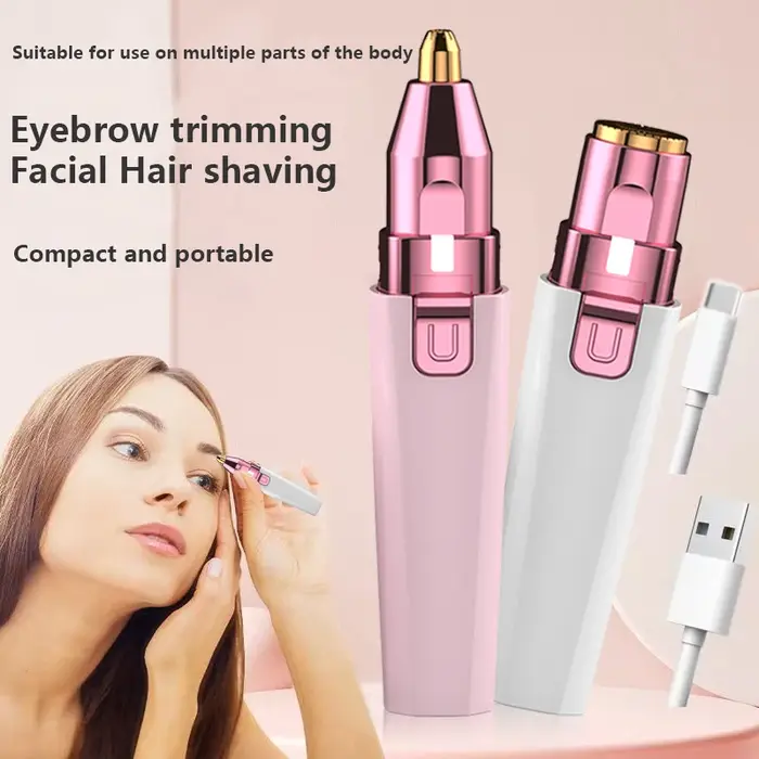 Épilateur rechargeable 2 en 1