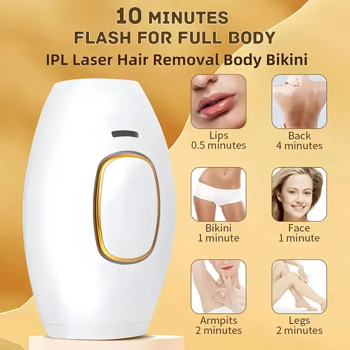 Épilateur Laser IPL 999900, épilateur rapide sans douleur, photoépilateur permanent, traitement pour tout le corps pour femmes 
