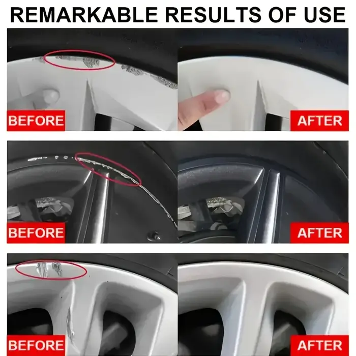 Cire de réparation pour rayures de jantes de voiture - Technologie