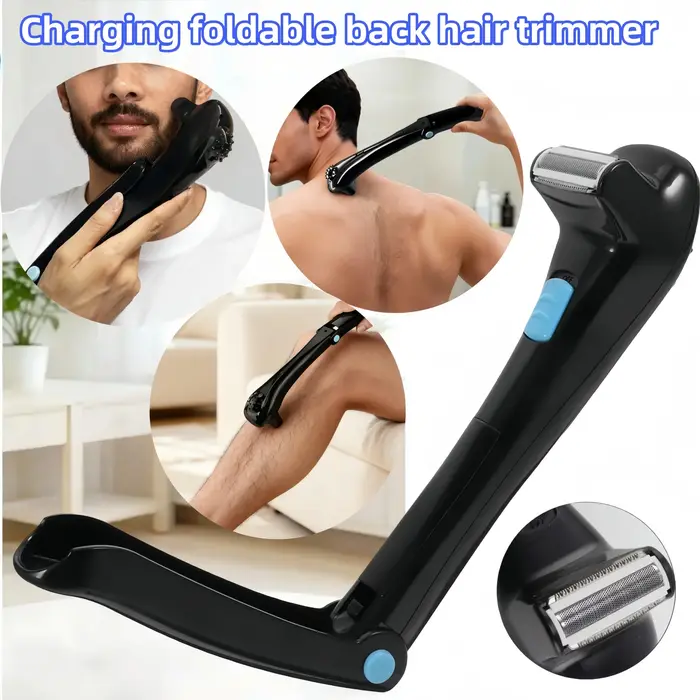 Rasoir électrique rechargeable pour le dos