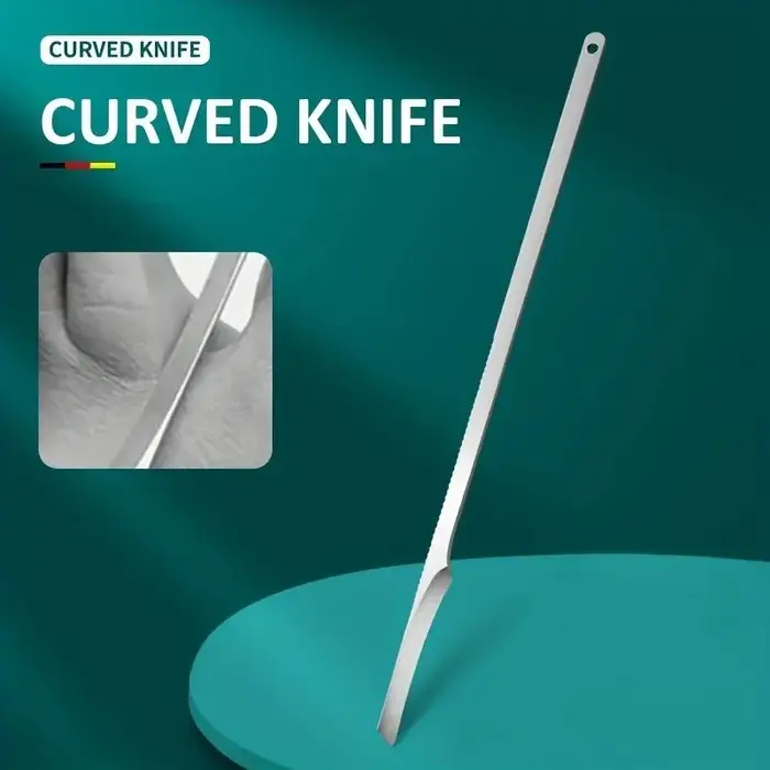 Ensemble de pédicure professionnel 3 pièces: outils de soins des pieds en acier inoxydable pour l'élimination des ongles incarnés