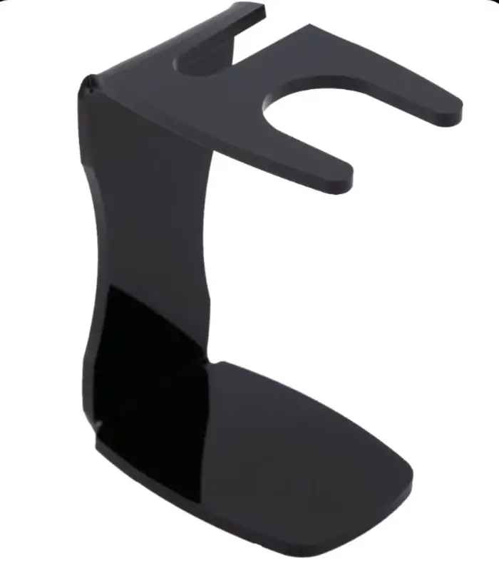 Kit de rasage professionnel pour hommes, brosse à raser à poils doux, bol à savon et support pour br