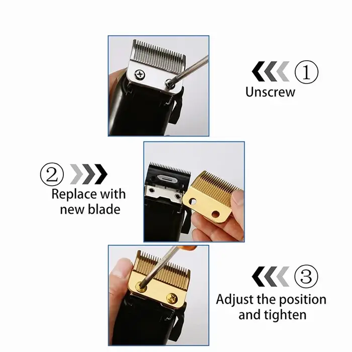 Lames de rechange professionnelles en titane pour les modèles BaByliss PRO Barberology FX870/FXF880/FX810/FX825/FX673