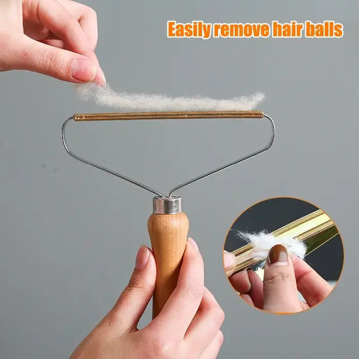 Rasoir Double face pour vêtements sans endommager