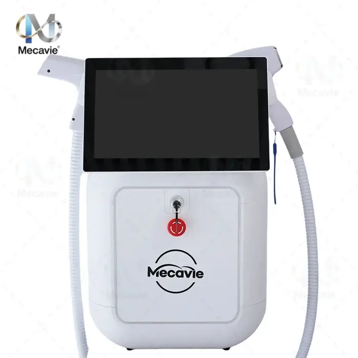Nouvelle machine laser 2-en-1 4000W à diode 755 808 940 1064nm à 4 longueurs d'onde