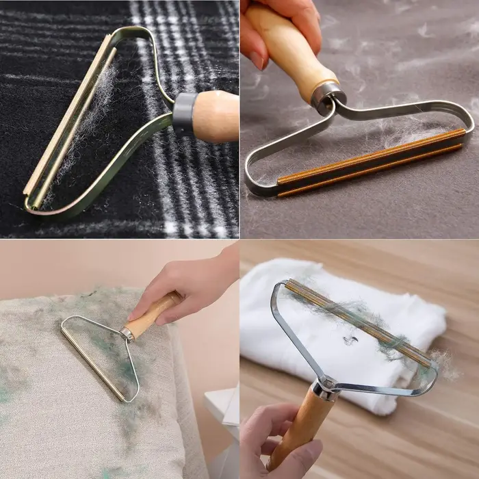 Rasoir Double face pour vêtements sans endommager