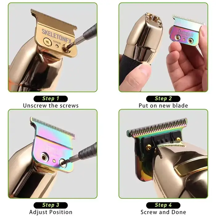 Lame professionnelle FX707Z compatible avec la tondeuse Babyliss