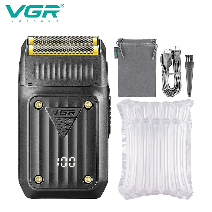 VGR Rasoir rasoir électrique homme Professionnel Rasoir Électrique Tondeuse tondeuse homme professio