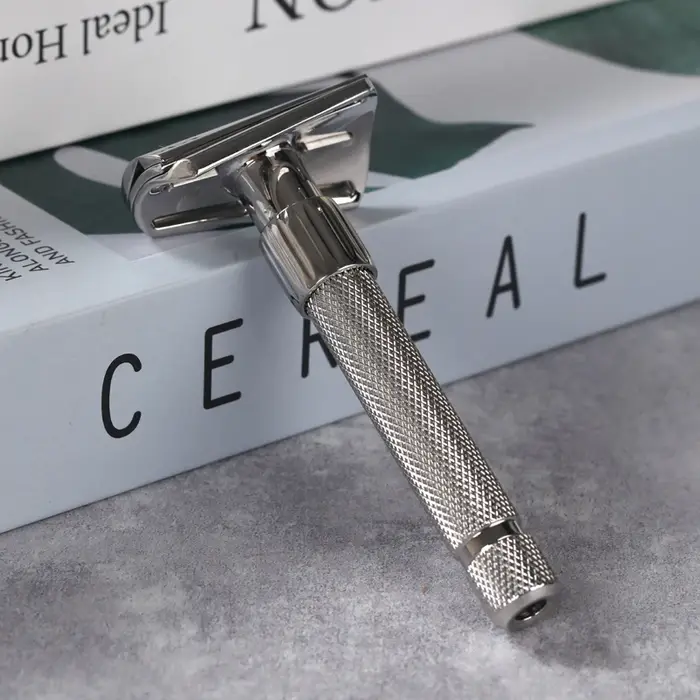 Rasoir de sécurité réglable incliné en acier inoxydable Yaqi Torqx