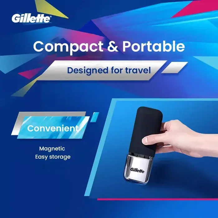 Gillette – étui de voyage magnétique