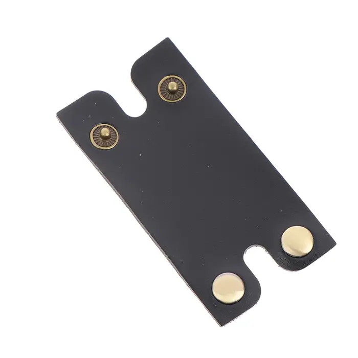 Housse de protection pour rasoir, 1 pièce, housse de protection en cuir pour tête de coupe, sans ras