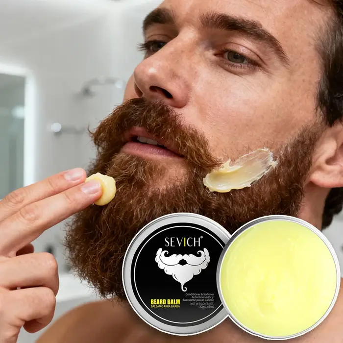 Baume à barbe 30g, cire coiffante pour barbe